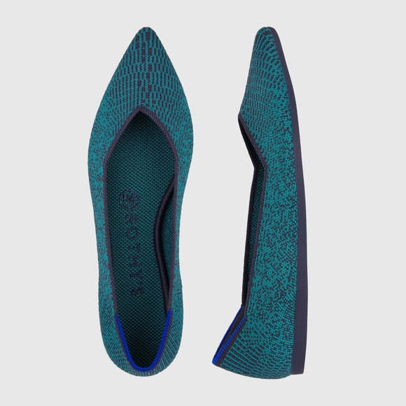 Rothy’s Spruce Python Point - Picture 2 of 10